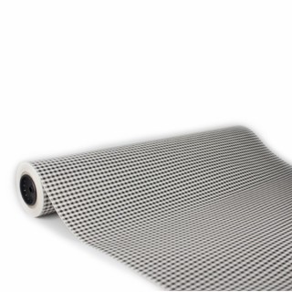 Bobina de Papel de Regalo Cuadros Vichy Negros 62cms 80m