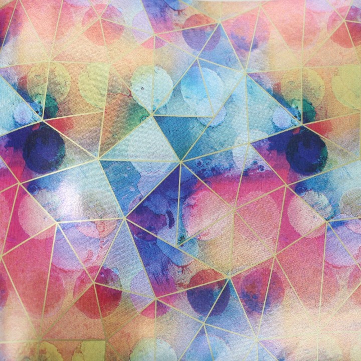 Bobina de Papel de Regalo Formas Varios Colores 62cms 80m