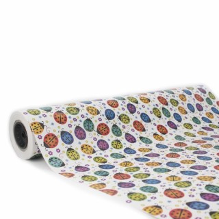 Bobina de Papel de Regalo Infantil Mariquitas 62cms 80m