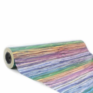 Bobina de Papel de Regalo Estucado Rayas Varios Colores 62cms 80m