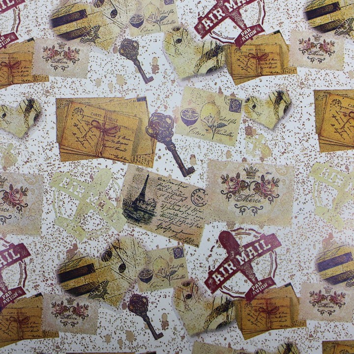 Bobina de Papel de Regalo Infantil Aviones 62cms 80m