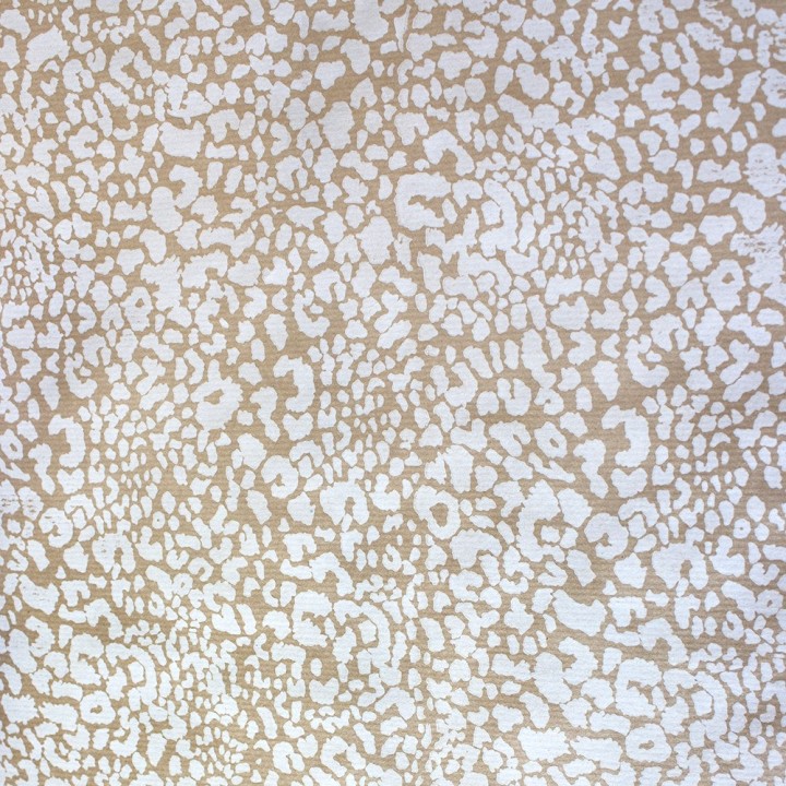 Bobina de Papel de Regalo Kraft Manchas Leopardo Blancas 62cms 100m