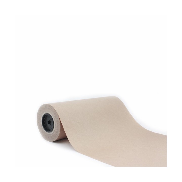 copia de Bobina de Papel de Regalo Kraft Marrón Embalaje 31cms 100m