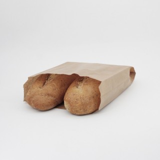 Bolsa de Papel Sobre Pan 20+5x28 Caja de 1.000 Unidades